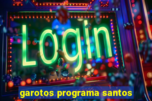 garotos programa santos